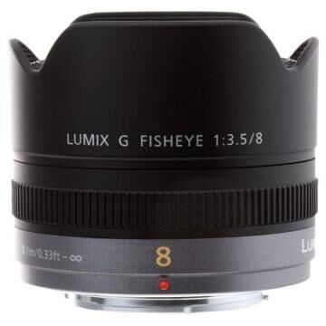 Panasonic Lumix G Fisheye 8mm f/3.5 Lens