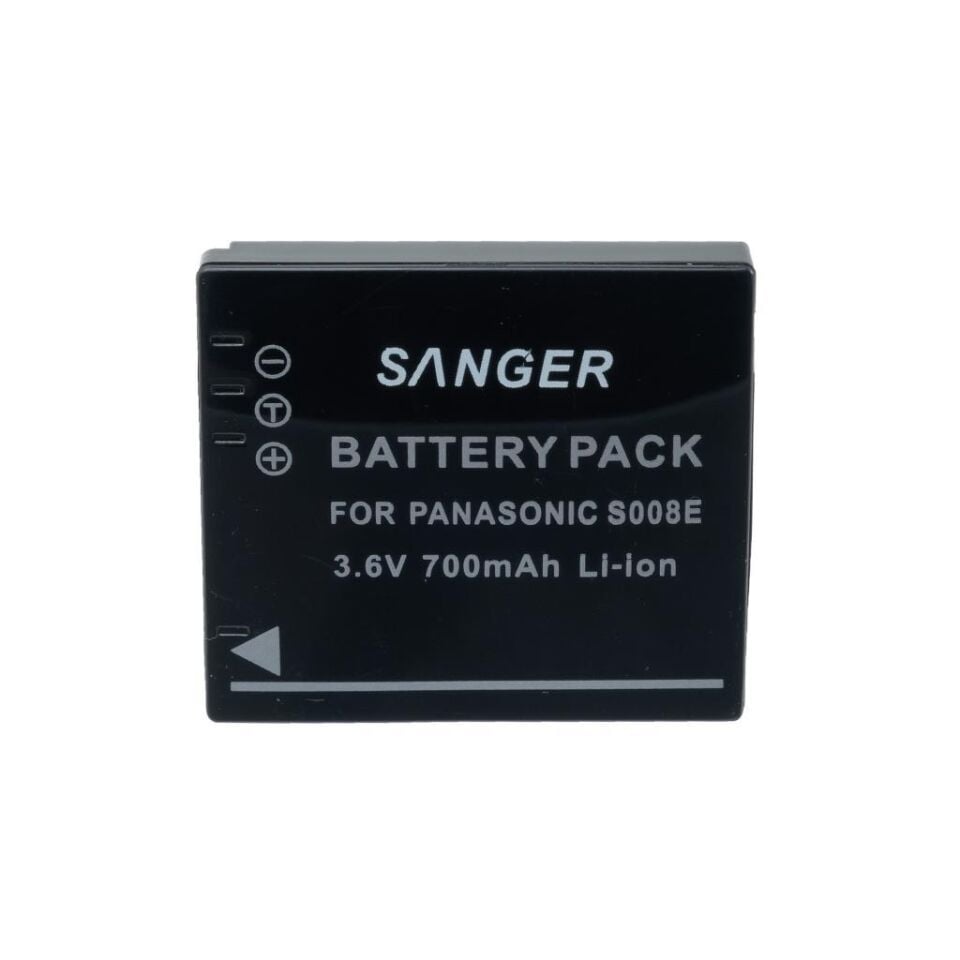 Sanger S008E Panasonic Fotoğraf Makinesi Batarya