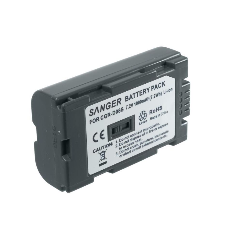 Sanger CGR-D08S Panasonic Kamera Batarya