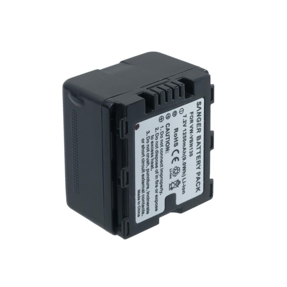 Sanger VW-VBN130 Panasonic Kamera Batarya