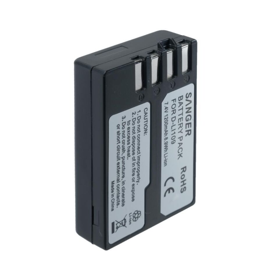 Sanger D-LI109 Pentax Fotoğraf Makinesi Batarya