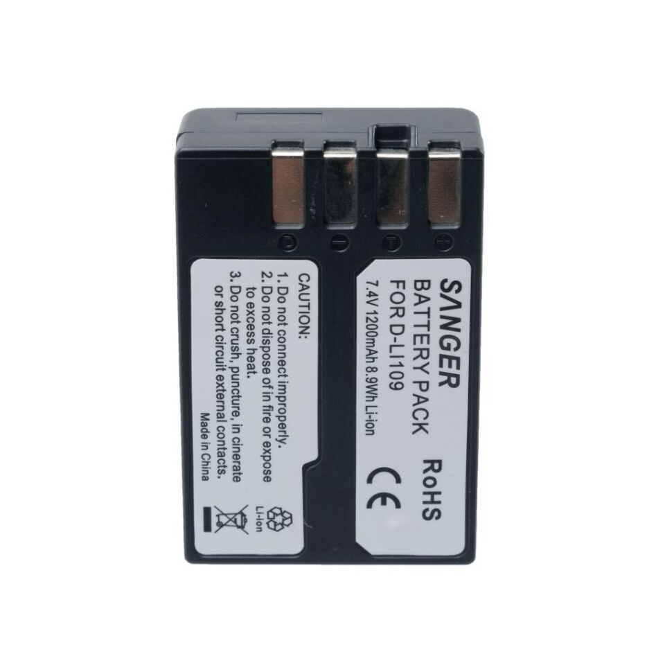 Sanger D-LI109 Pentax Fotoğraf Makinesi Batarya