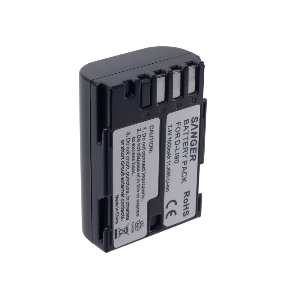 Sanger D-LI90 Pentax Fotoğraf Makinesi Batarya