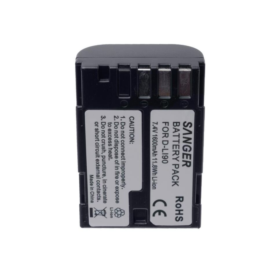 Sanger D-LI90 Pentax Fotoğraf Makinesi Batarya