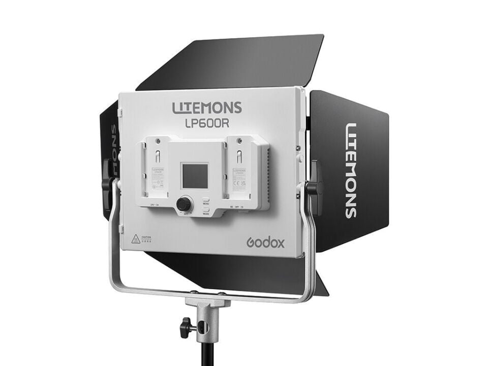 Godox LP600R K2 RGB Tek'li Panel LED Işık Kiti (Bataryalı)