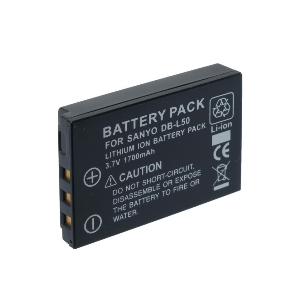 Sanger DB-L50 Sanyo Fotoğraf Makinesi Batarya