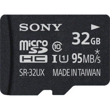 Sony 32GB 95mb/s MicroSDHC Class10 Hafıza Kartı