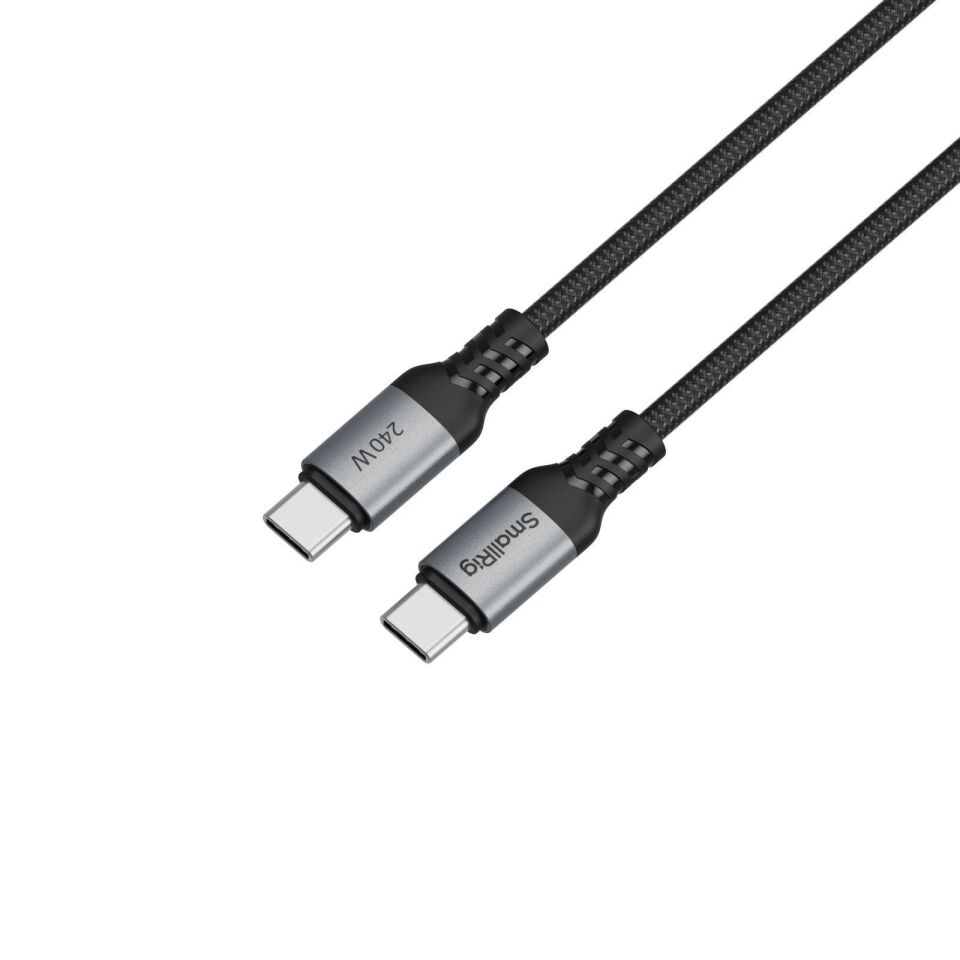 SmallRig 4908 240W USB-C (Düz) Güç Kablosu (100 cm)