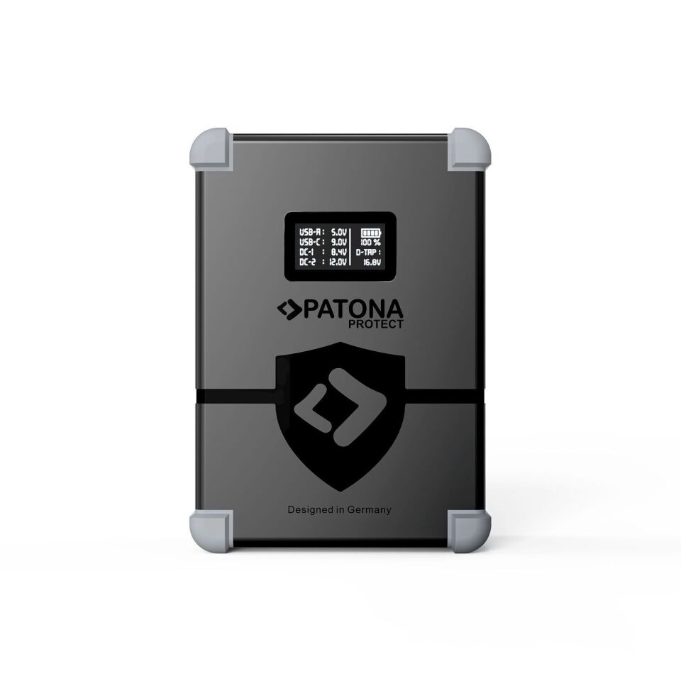 Patona 13855 Protect V-Mount Akku V99-Pd100 99Wn Usb-C Usb-A D-Tap 2Xdcout