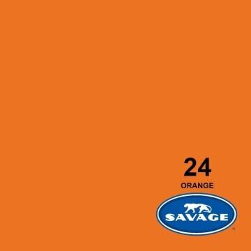 Savage (U.S.A) Stüdyo Kağıt Fon Orange 271x1100 cm