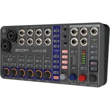 Zoom LiveTrak L6 10-Kanal Compact Dijital Mikser