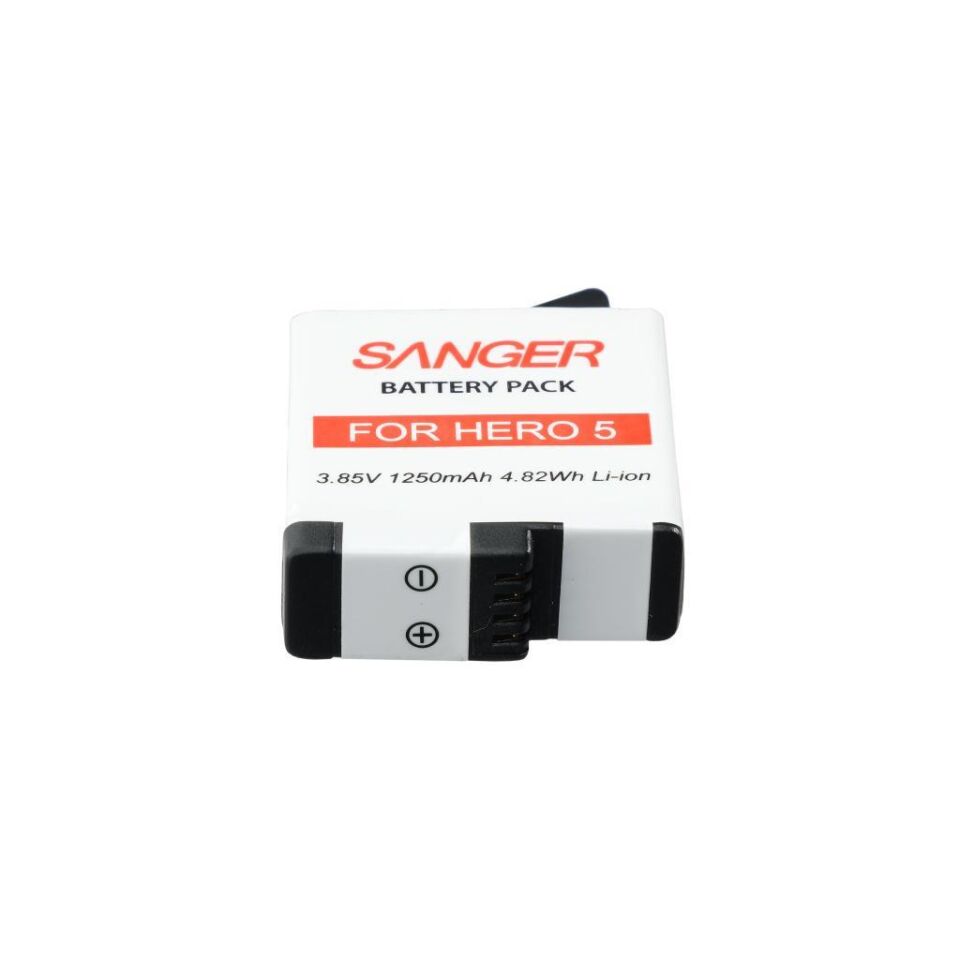 Sanger AHDBT-501 Gopro Hero 5 6 7 Black Batarya