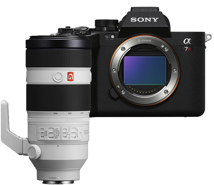 Sony A7R V Body + SEL 100-400mm GM Lens