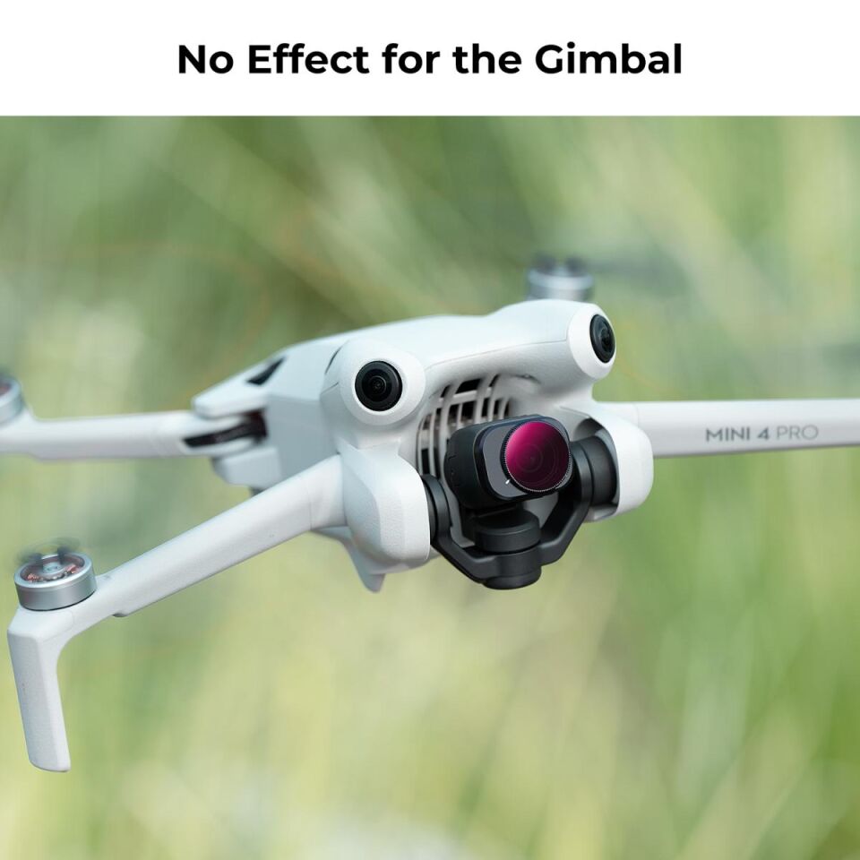 K&F CONCEPT DJI MİNİ 4 PRO ND FİLTER KİT 3 PACK (ND8 + ND16 & + ND32 )