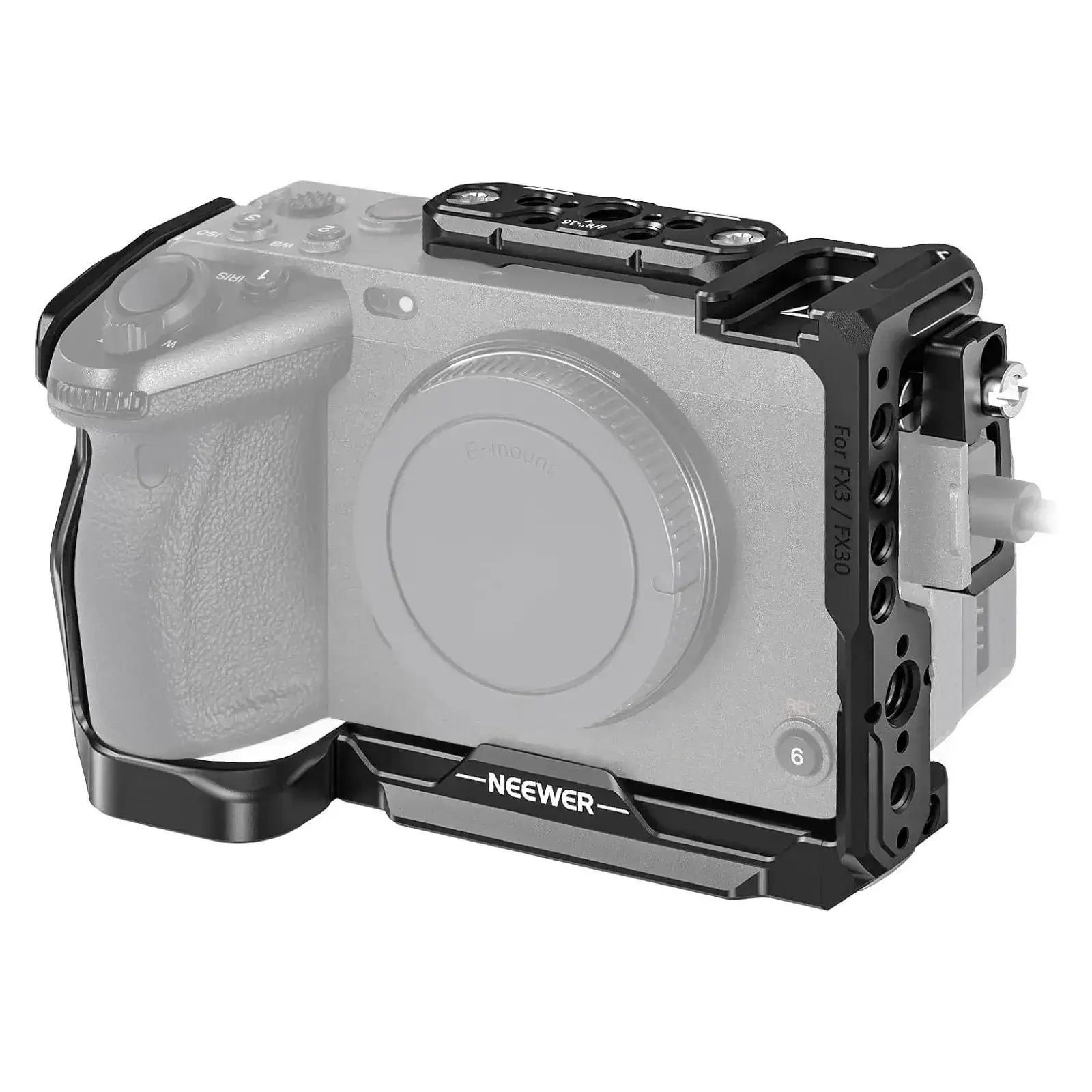 Neewer CA011 Sony FX30 / FX3 Uyumlu Kafes / Kablo Tutucu