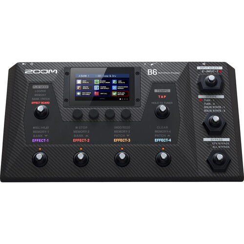 Zoom B6 Bass Multi-effects Processor