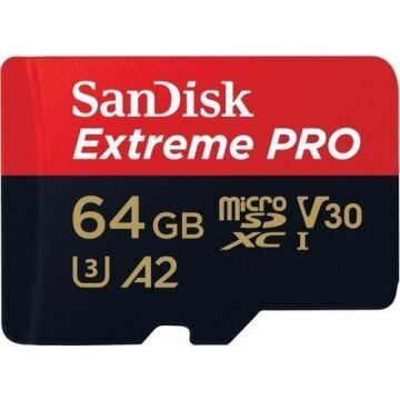 Sandisk Extreme Pro 64GB MicroSDXC Hafıza Kartı (10 Adet)