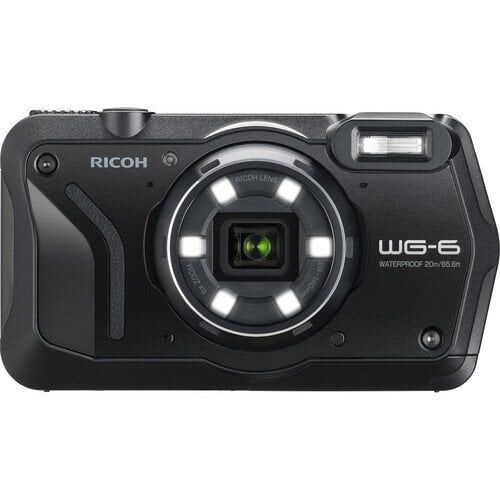Ricoh WG-6 Sualtı Fotoğraf Makinesi (Black)