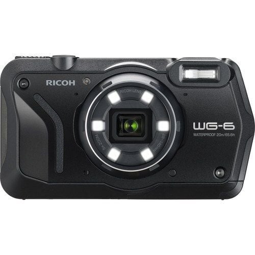 Ricoh WG-6 Sualtı Fotoğraf Makinesi (Black)