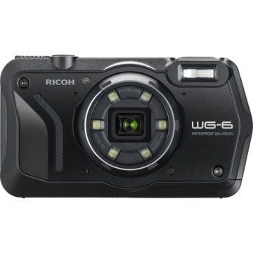 Ricoh WG-6 Sualtı Fotoğraf Makinesi (Black)