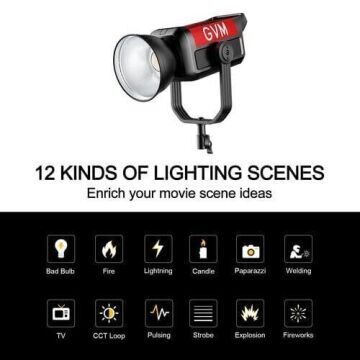 GVM Pro SD400B Bi-Color LED Video Işığı