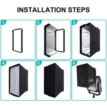 GVM YU200R Uyumlu Softbox