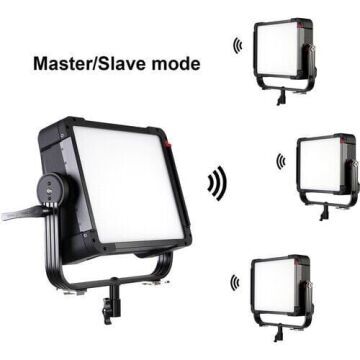GVM YU200R 200W RGB LED Panel Işık (Hardcase)