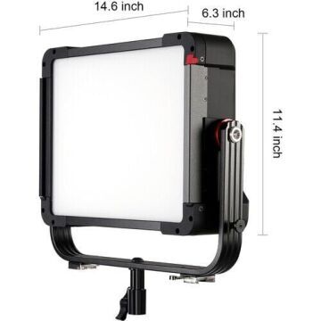 GVM YU200R 200W RGB LED Panel Işık (Hardcase)