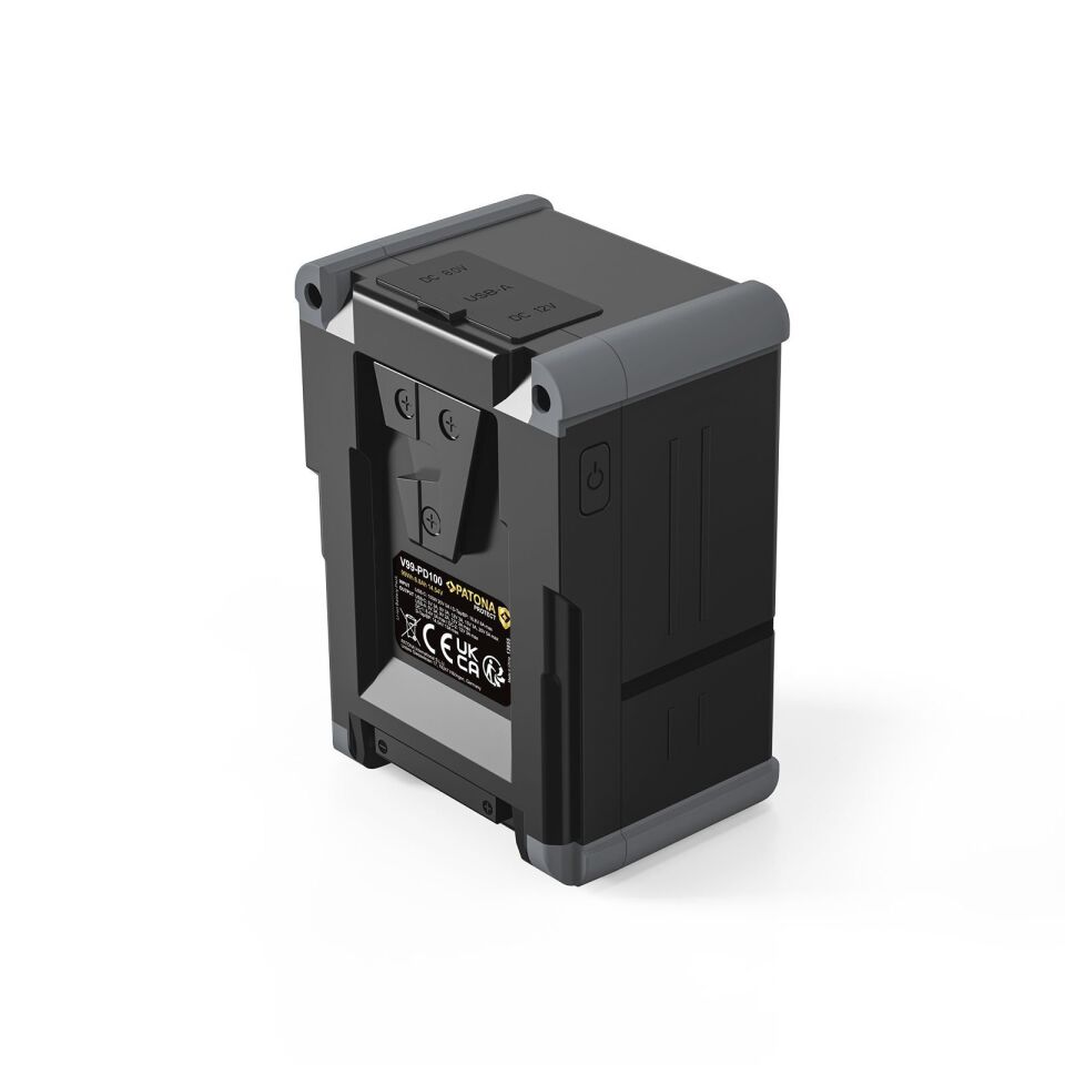 PATONA PROTECT V-Mount Pil V99-PD100 99Wh USB-C USB-A D-Tap 2xDC çıkışı