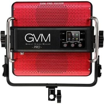 GVM YU150R 150W RGB LED Panel Işık (Hardcase)