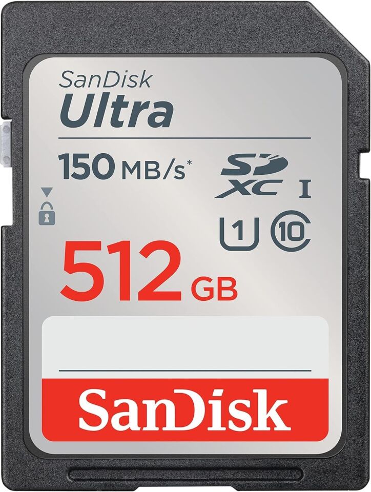 SanDisk 512GB Ultra UHS-I SDXC Hafıza Kartı SDSDUNC-512G-GN6IN