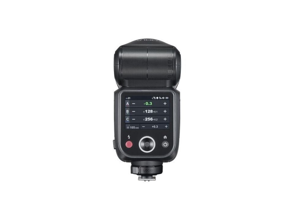 Godox V100 Fujıfilm Uyumlu Yuvarlak Kafa Flaş
