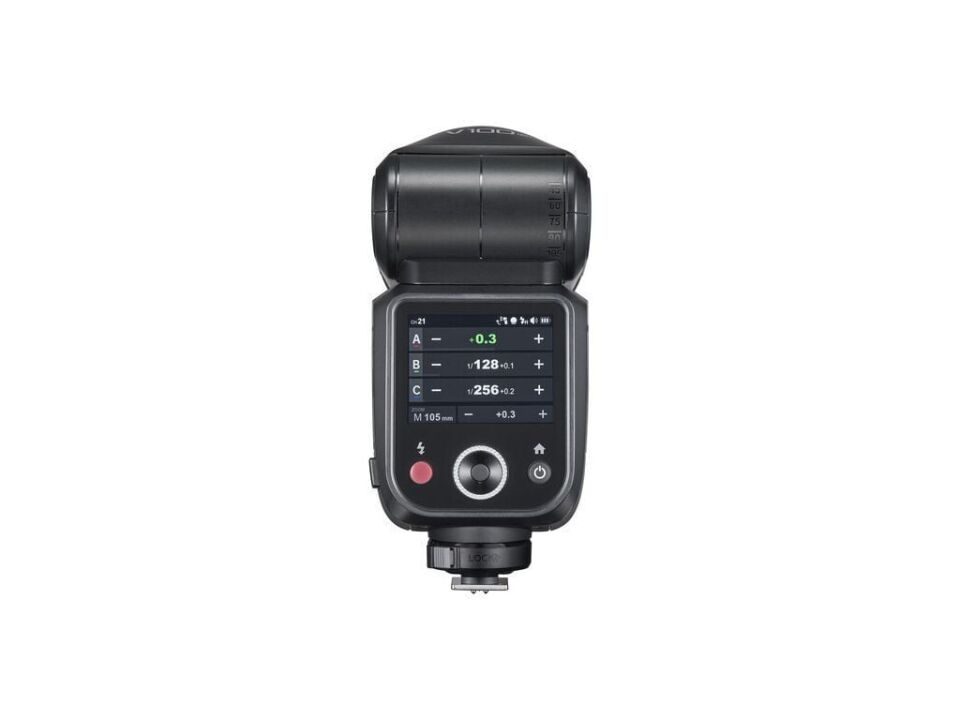 Godox V100 Fujifilm Uyumlu Yuvarlak Kafa Flaş