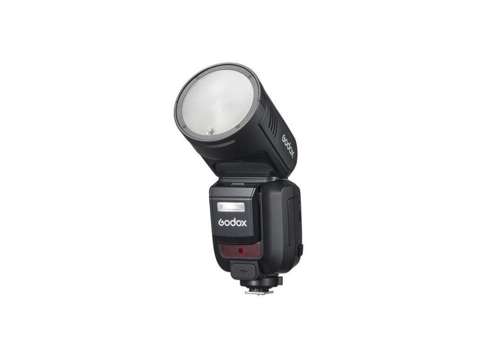 Godox V100 Fujifilm Uyumlu Yuvarlak Kafa Flaş