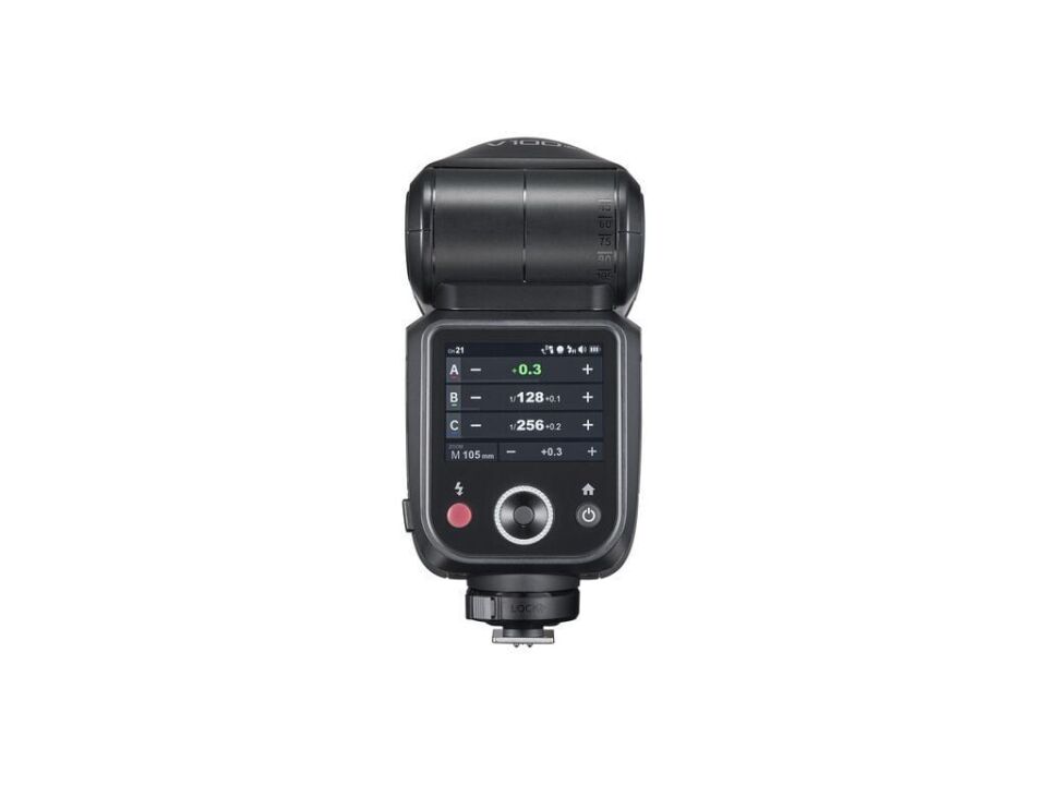 Godox V100 Canon Uyumlu Yuvarlak Kafa Flaş