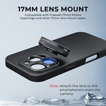 Freewell SHERPA 17mm mount 45x Macro Lens