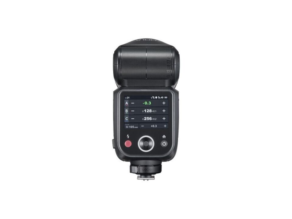 Godox V100 Nikon Uyumlu Yuvarlak Kafa Flaş