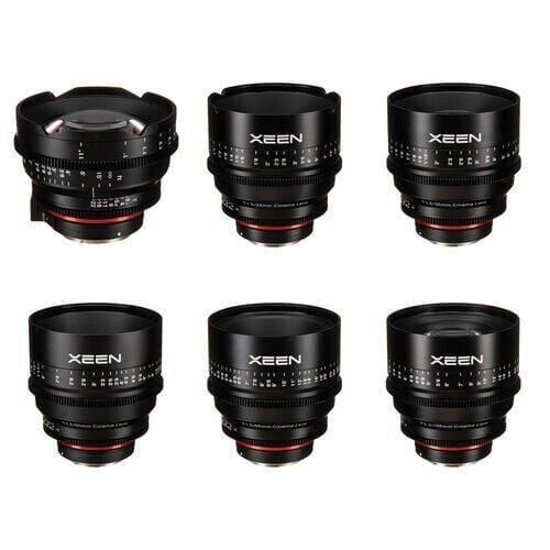 XEEN CLASSIC 14,20,24,35,50,85mm T1.5 Cine 6'lı Set (Arri PL)