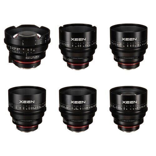 XEEN CLASSIC 14,20,24,35,50,85mm T1.5 Cine 6'lı Set (Arri PL)