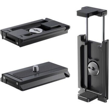Freewell Arca-Type Compatible Quick Release Plate with Smartphone Holder
