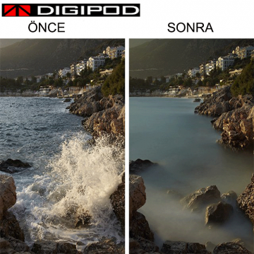 Digipod 72mm Fader Ayarlanabilir ND Filtre 2-8 Stop