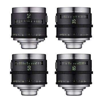 XEEN MEISTER 24, 35, 50, 85mm T1.3 Cine 4'lü Set (Arri PL)