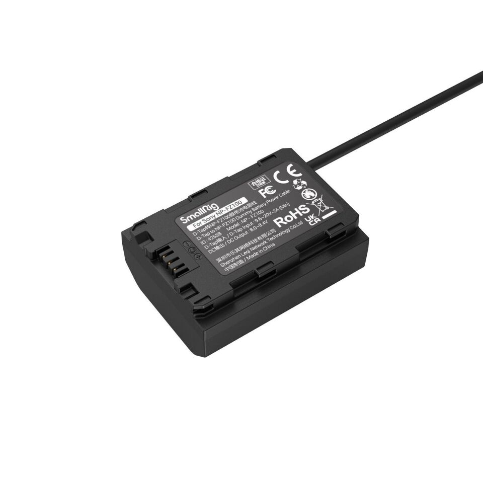 SmallRig 4253B D-Tap - NP-FZ100 Sahte Pil Güç Kablosu