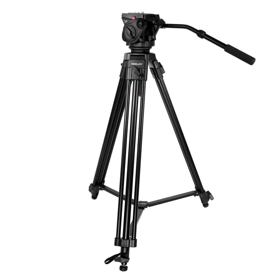 Kingjoy VT2100L+VT3530 Profesyonel Video Tripod