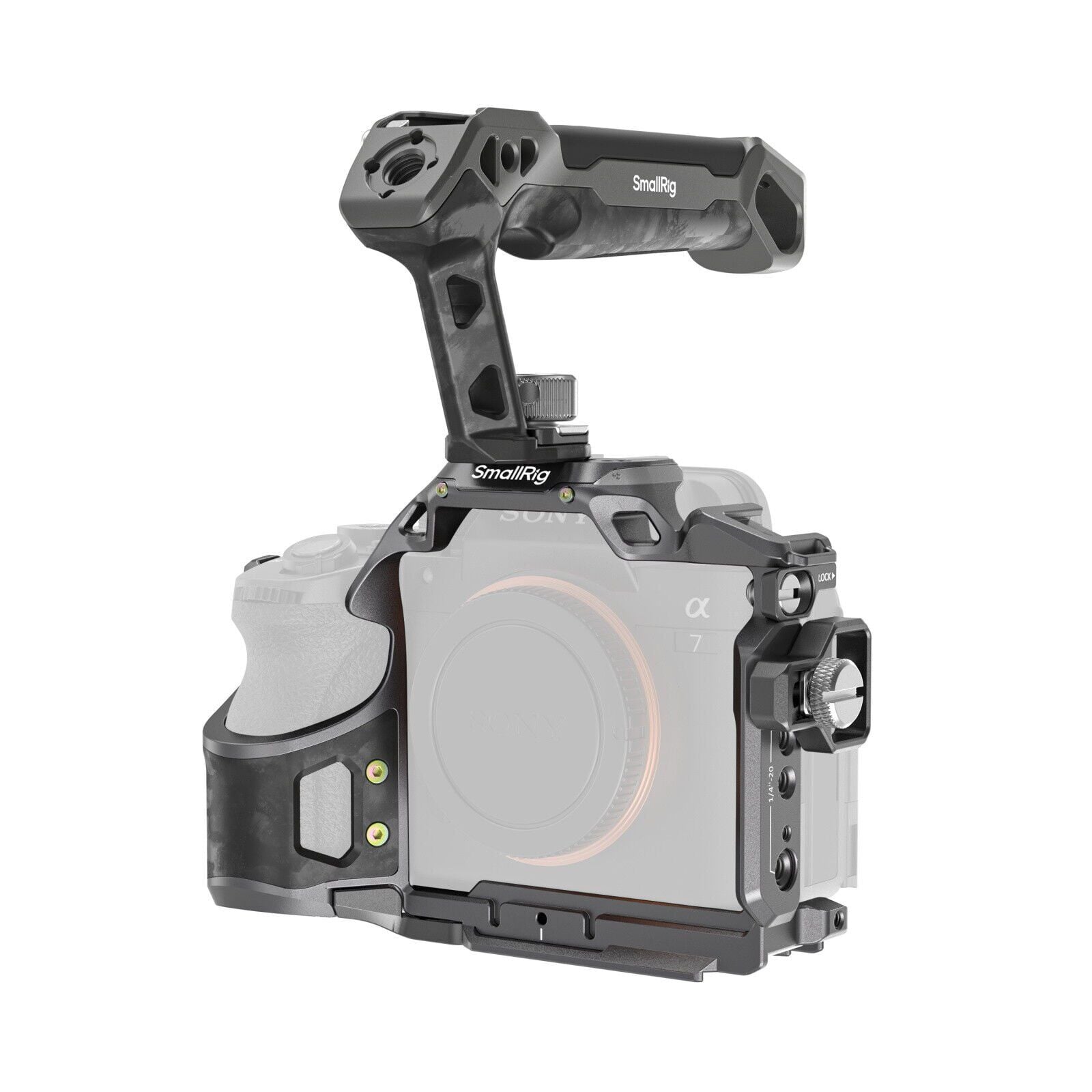 SmallRig 6030 Rhinoceros Kafes Kiti Sony Alpha 7 V / 7R V / 7 IV  için