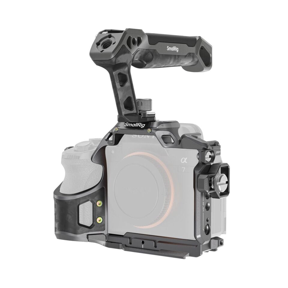 SmallRig 6030 Rhinoceros Kafes Kiti Sony Alpha 7 V / 7R V / 7 IV  için