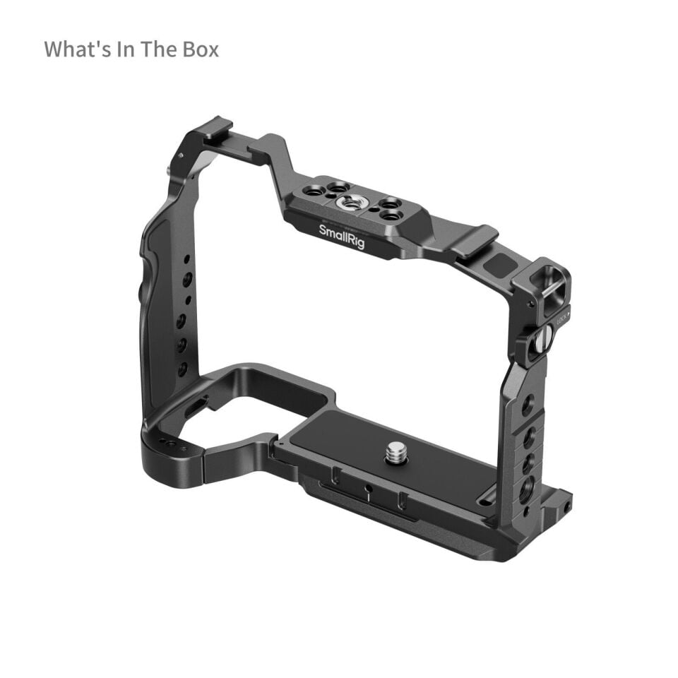 SmallRig 6024 HawkLock Hızlı Çıkarma Kafesi Sony Alpha 7 V / 7R V / 7 IV  için