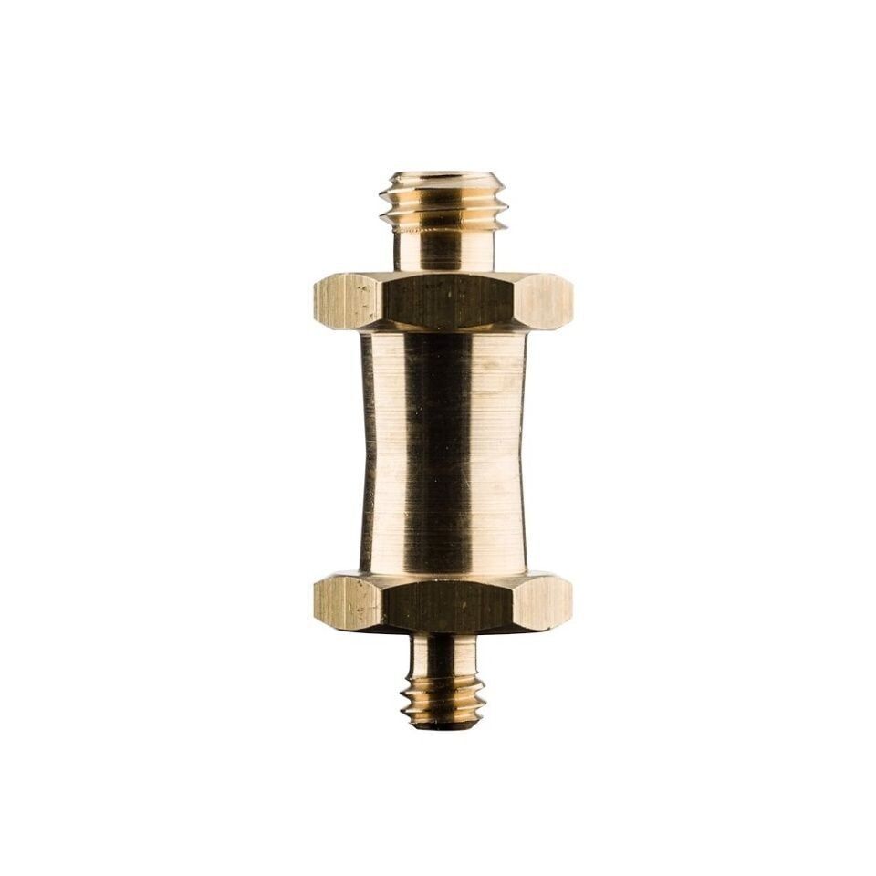 Manfrotto 037 Süper Klemp İçin Çift Taraflı Kısa Adaptör - 1/4vida,3/8vida