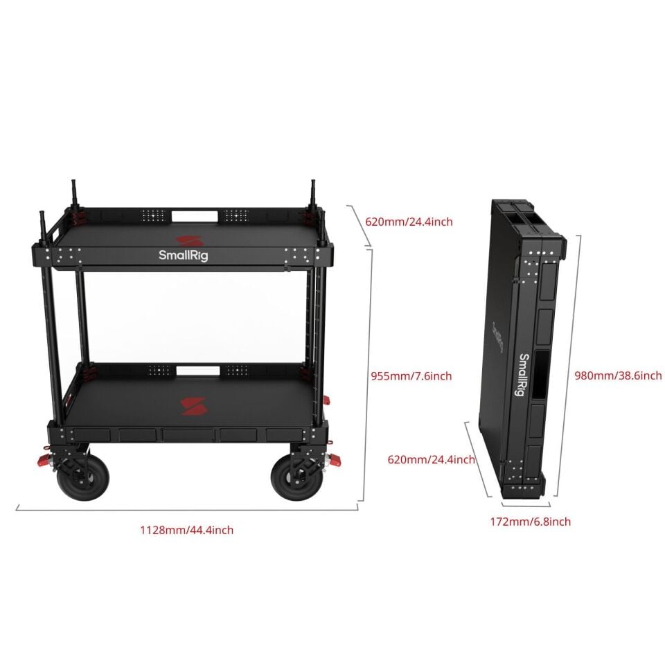 SmallRig MD5991  36'' Video Prodüksiyon Kamera Arabası (Lite)