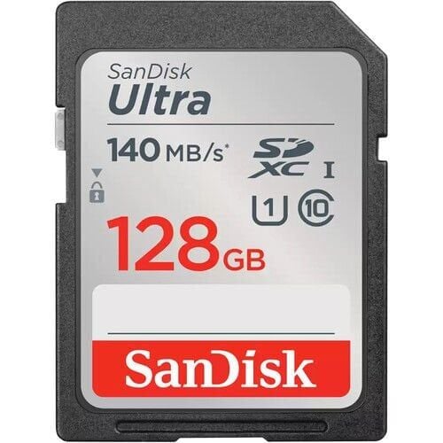 SanDisk 128GB Ultra UHS-I SDXC Hafıza Kartı SDSDUNB-128G-GN6IN